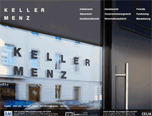 Tablet Screenshot of keller-menz.de